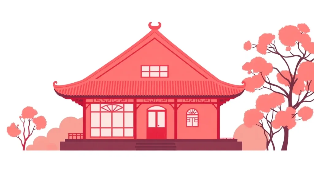 Chinese Red House
