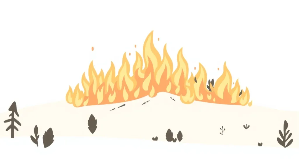 Hearst Castle Fire