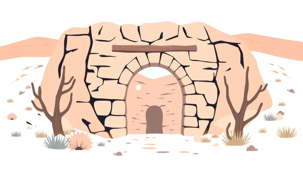 Back to the Future Part III -- Delgado Mine Entrance