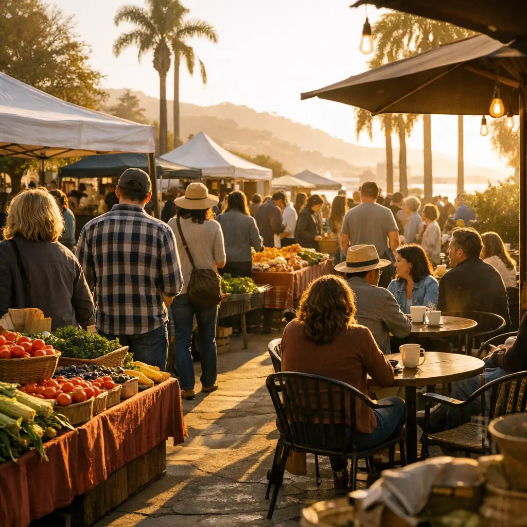 A lively Central Coast community gathering