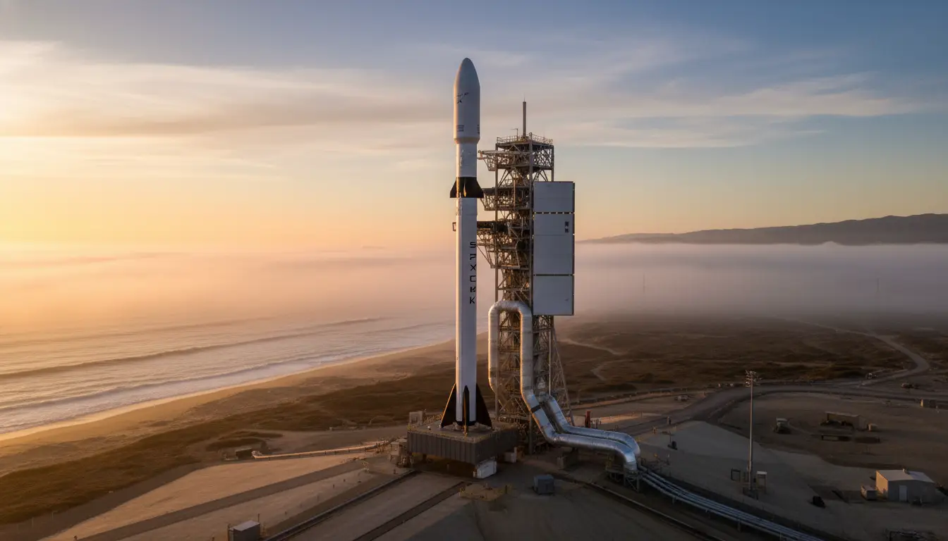 Falcon 9 Set to Launch Starlink Group 17-44 on June 10