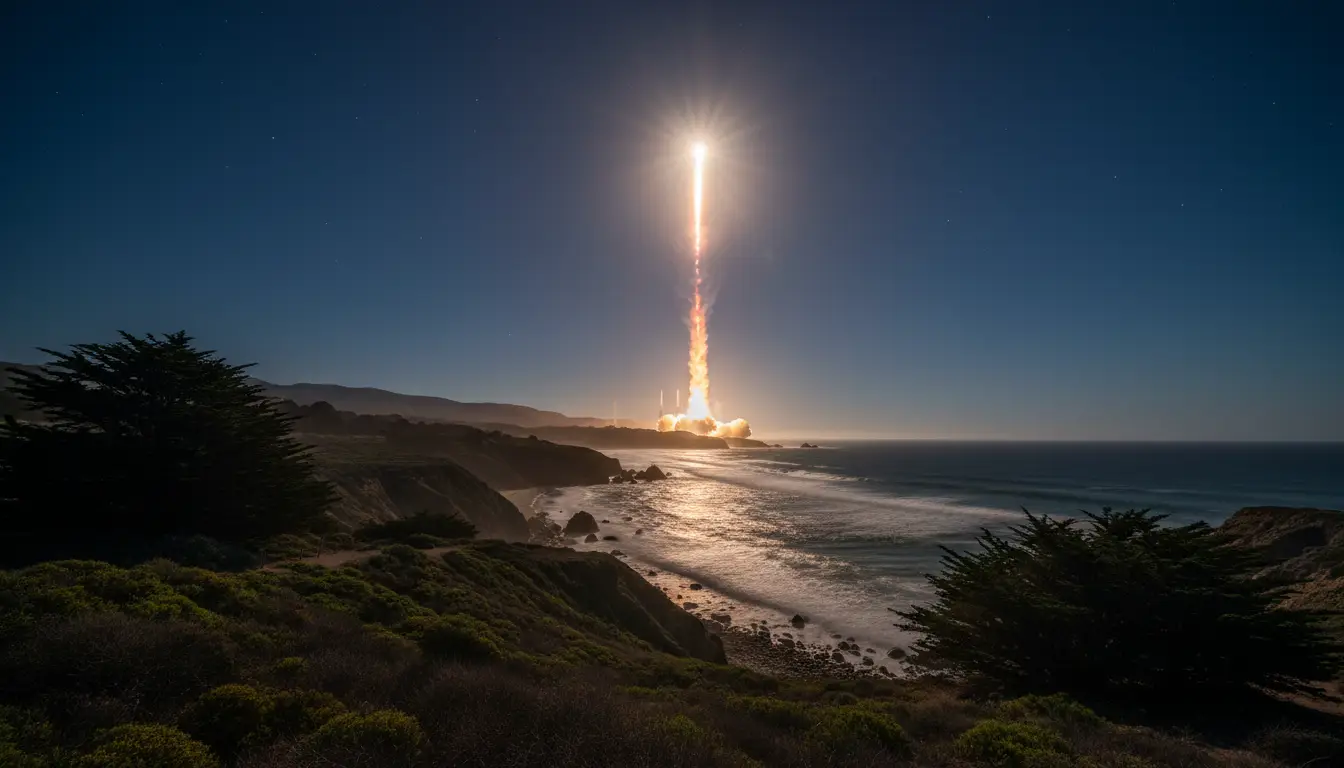 SpaceX Falcon 9 Successfully Launches Starlink Group 17-14