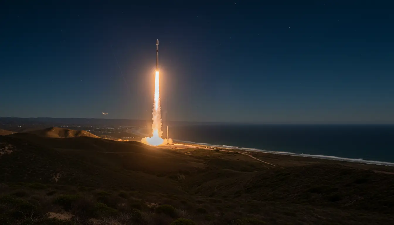 SpaceX Falcon 9 Block 5 Successfully Launches Starlink Group 17-15