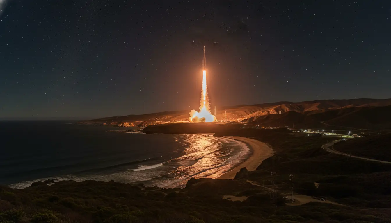 SpaceX Falcon 9 Block 5 Successfully Launches Starlink Group 17-17