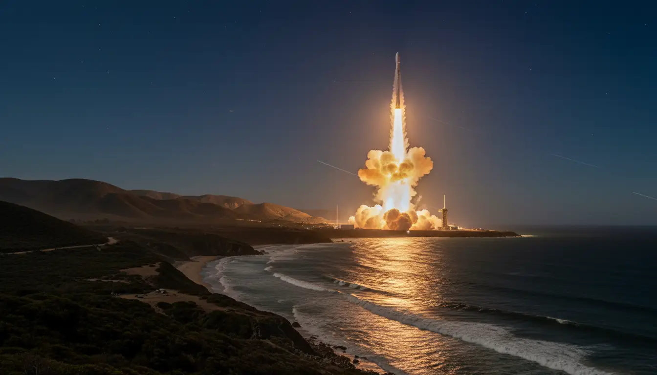 SpaceX Falcon 9 Successfully Launches Starlink Group 17-21