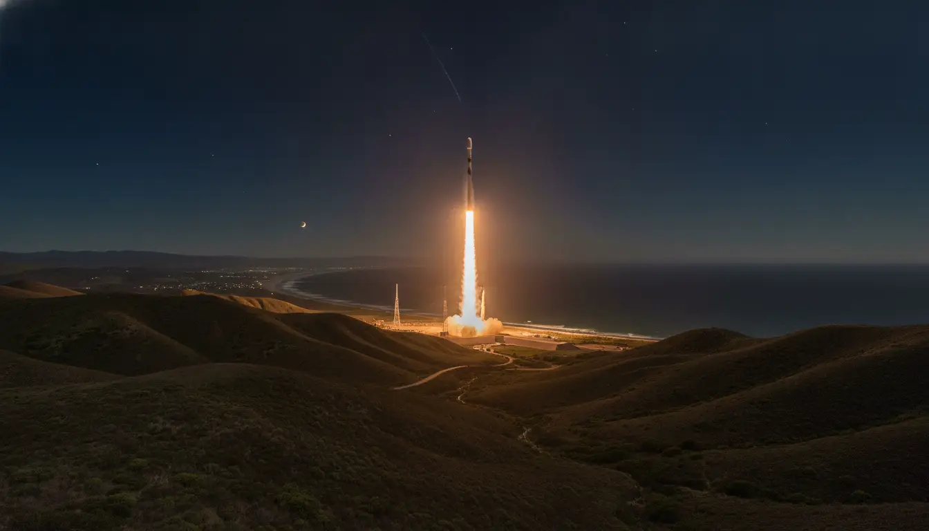 SpaceX Falcon 9 Successfully Launches Starlink Group 17-22