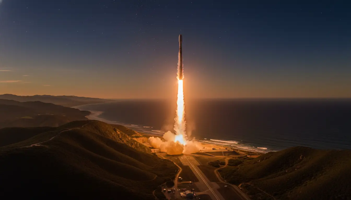 SpaceX Falcon 9 Block 5 Successfully Launches Starlink Group 17-24