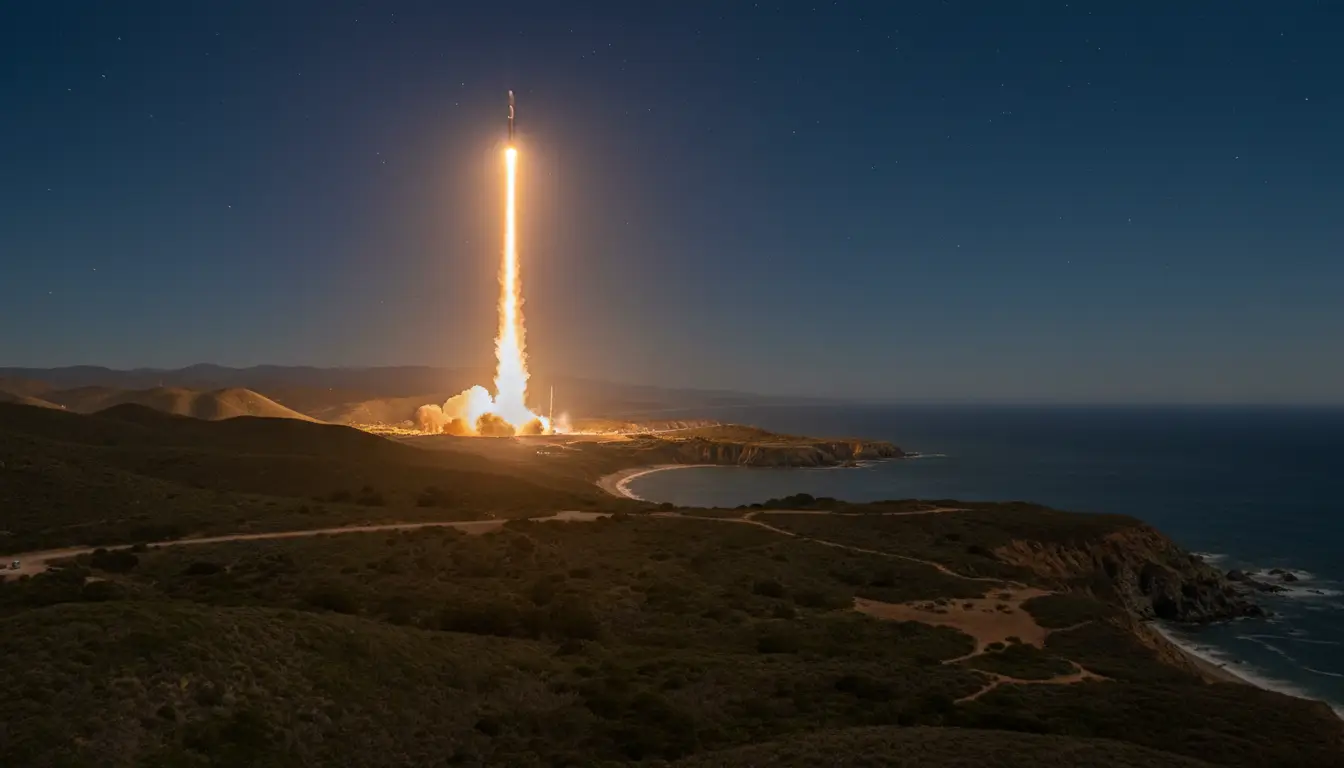 SpaceX Falcon 9 Successfully Launches Starlink Group 17-36
