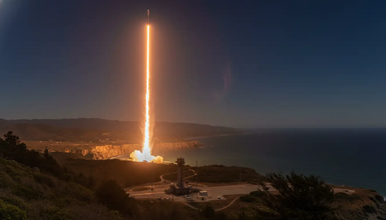 SpaceX Falcon 9 Successfully Launches Starlink Group 17-42