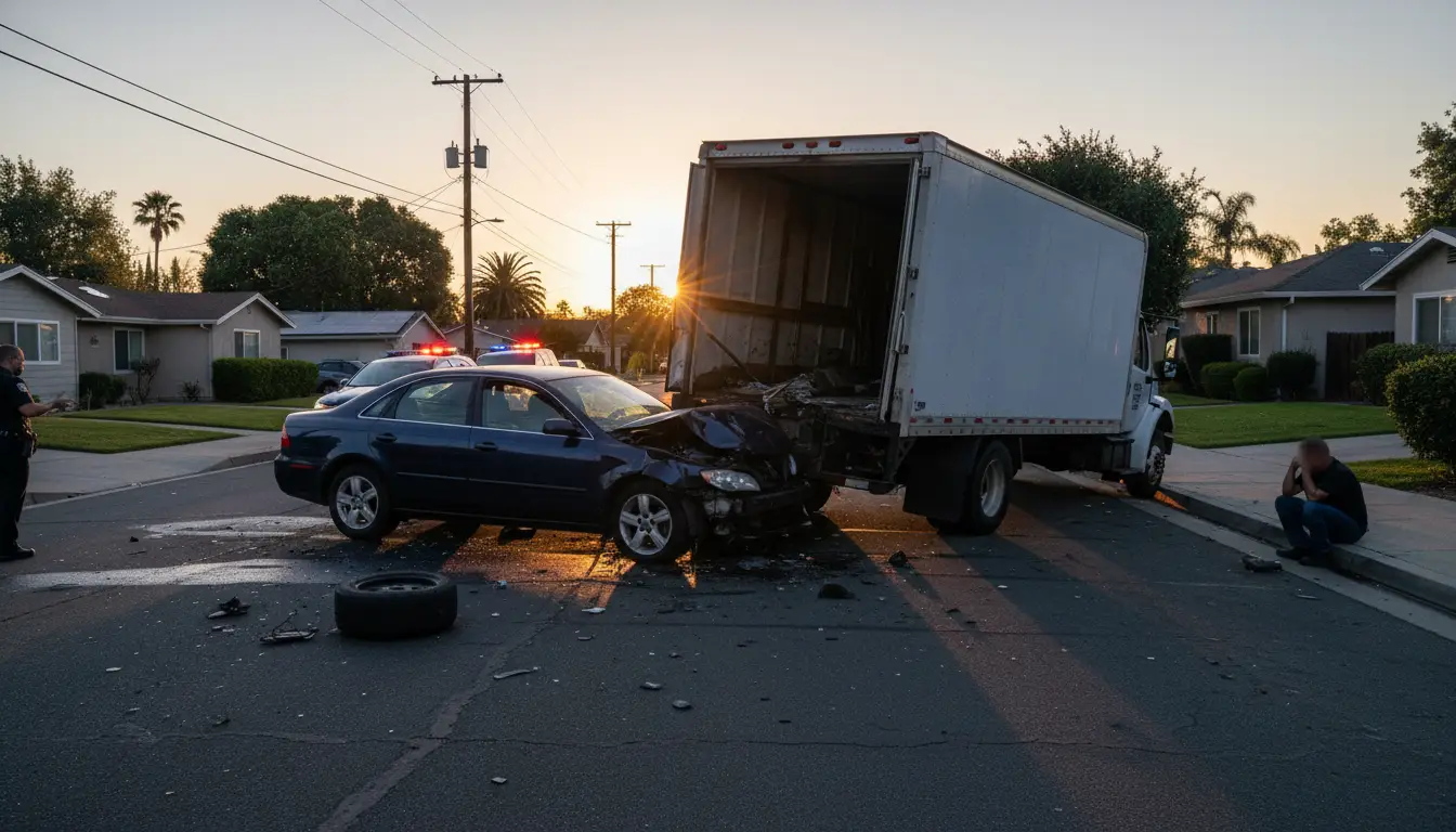 Allegedly intoxicated driver rams parked truck in San Luis Obispo