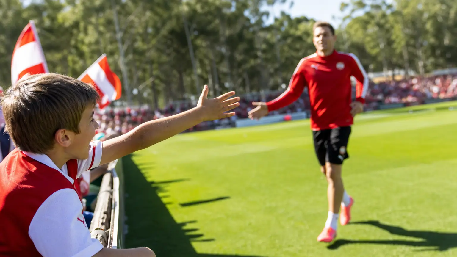 Austrian National Soccer Team Inspires Locals in Open Practice Ahead of FIFA World Cup
