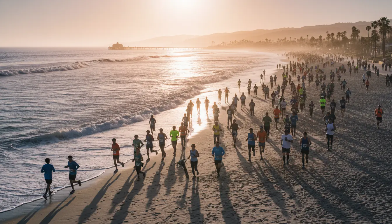 Beachfront Run Approaches Race Day with Strong Turnout