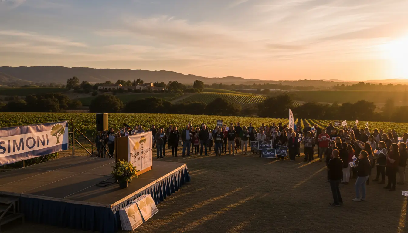 Bob Simoni launches Paso Robles council campaign