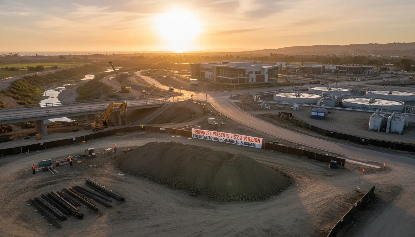 Brownley Presents More Than $2.2 Million for Critical Infrastructure Projects in Camarillo and Oxnard