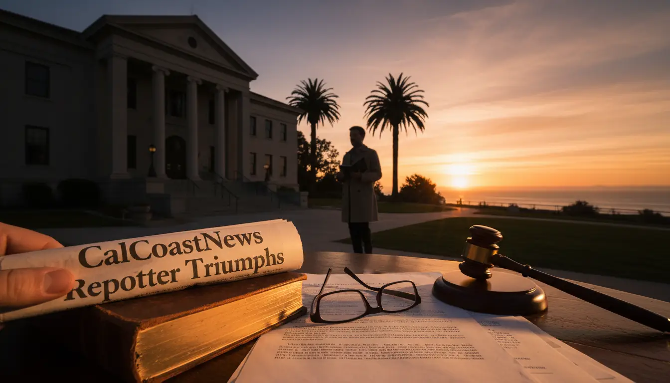 CalCoastNews reporter wins defamation case
