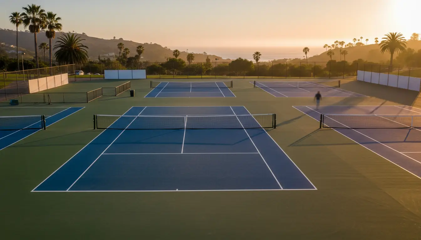Camino Real Tennis Courts Update