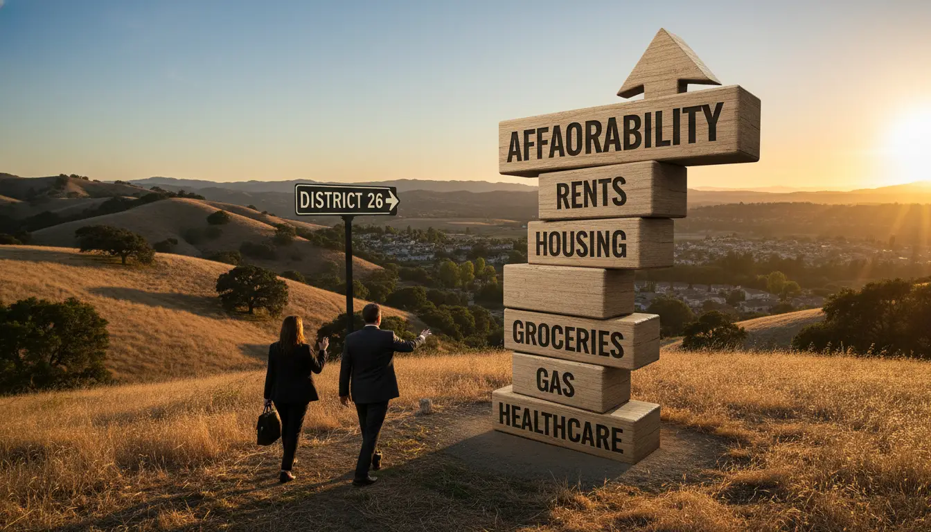 Candidates for Congress focus on affordability in District 26 race