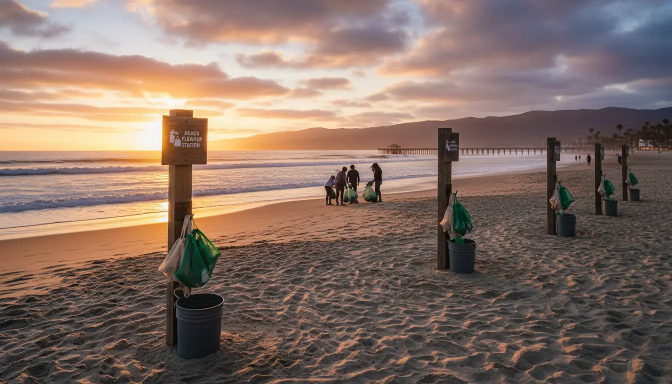Carpinteria Launches Beach Cleanup Stations