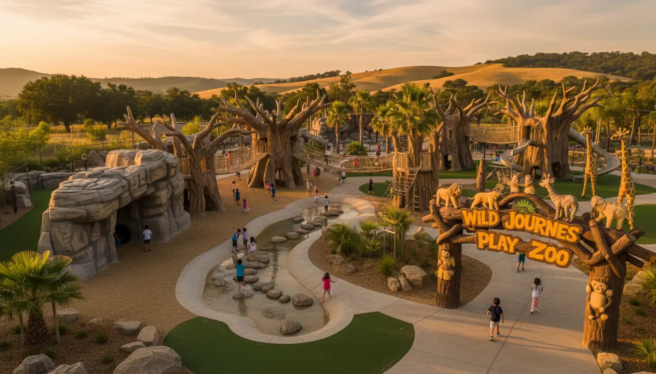 Central Coast Zoo opens new ‘Wild Journeys Play Zoo’