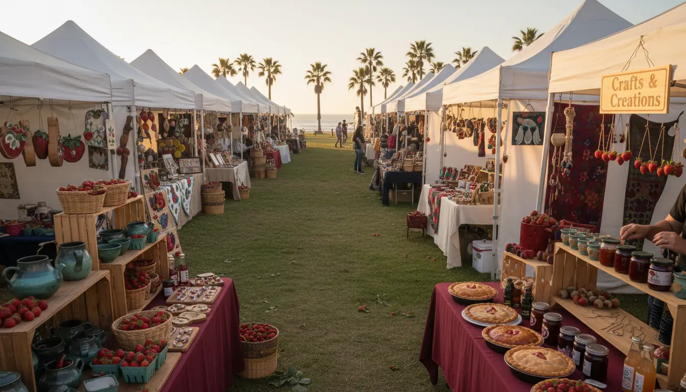 Crafts & Creations at Strawberry Festival