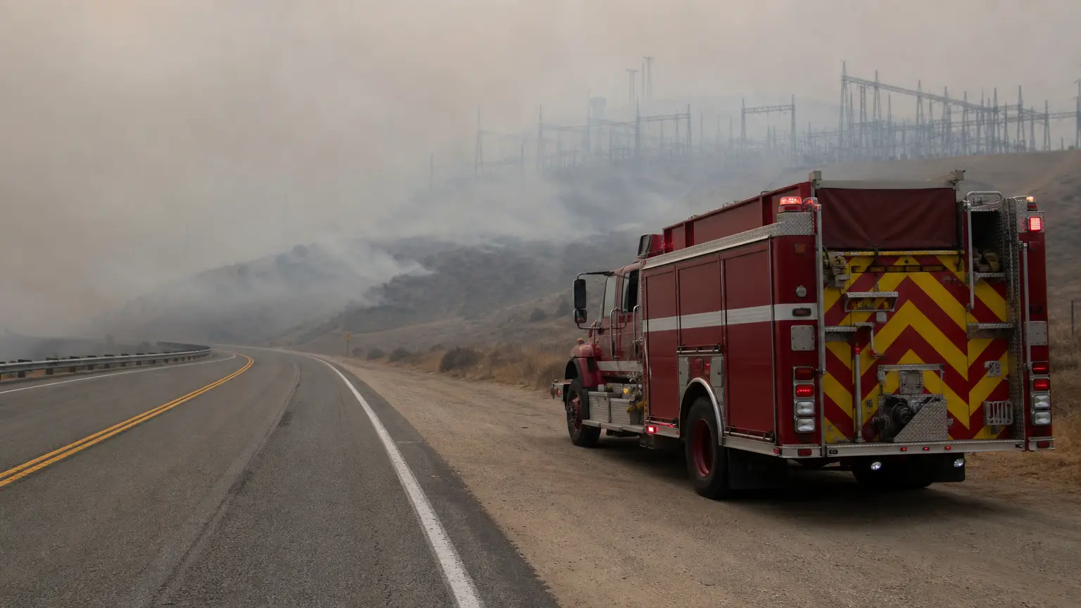 Crews battling wildfire in rural San Luis Obispo County