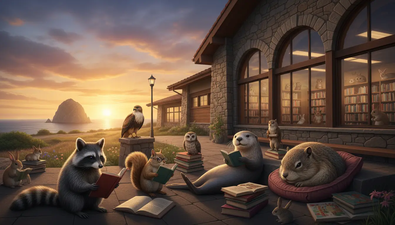 Critters at the Morro Bay Library 
