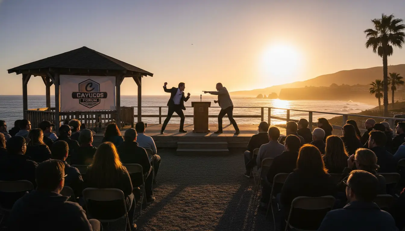 Dantona-Woody Square Off in Cayucos Forum