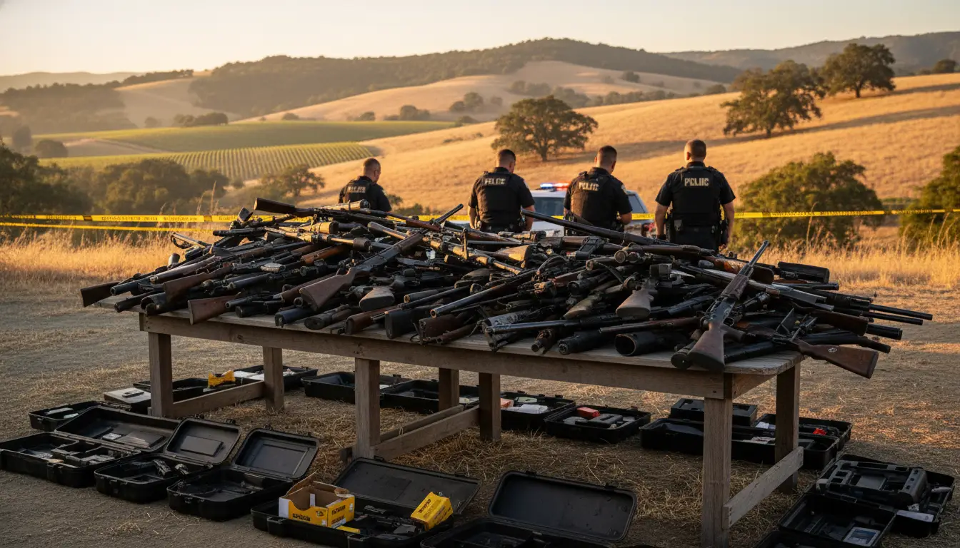 Felon faces new charges after deputies seize 107 firearms