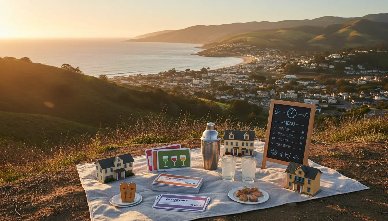 Find deals in SLO County on happy hours, lodging, dining