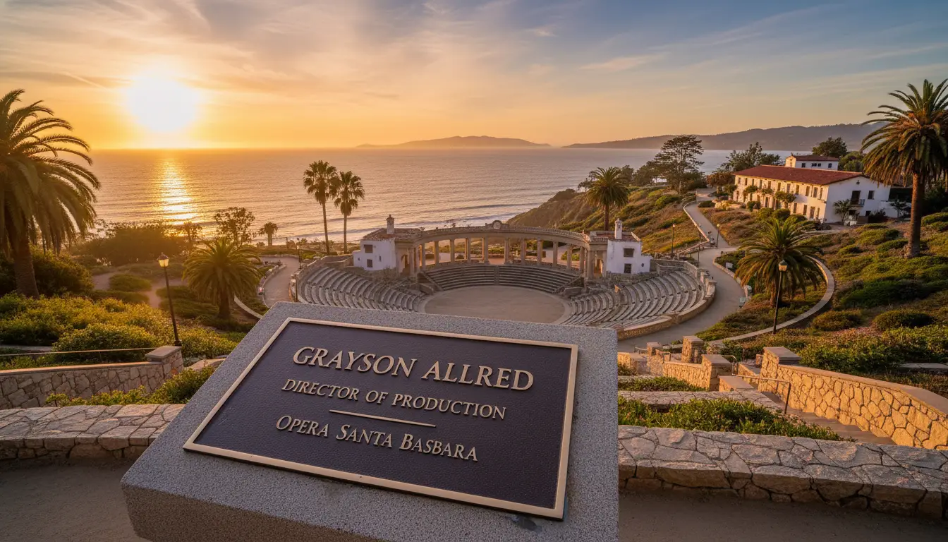 Grayson Allred Named Director of Production for Opera Santa Barbara