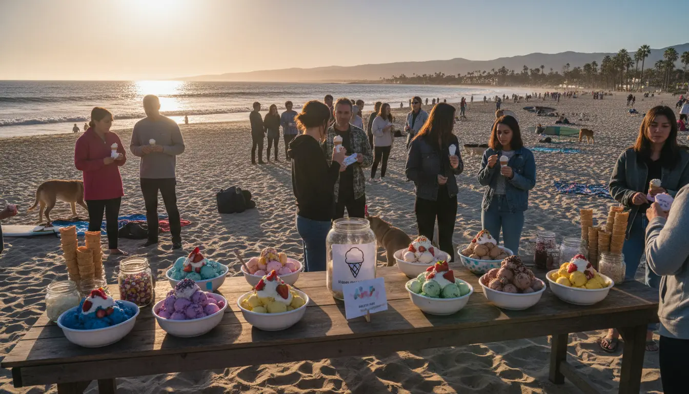 Ice Cream Fundraiser Helping With Therapy Costs in Santa Barbara