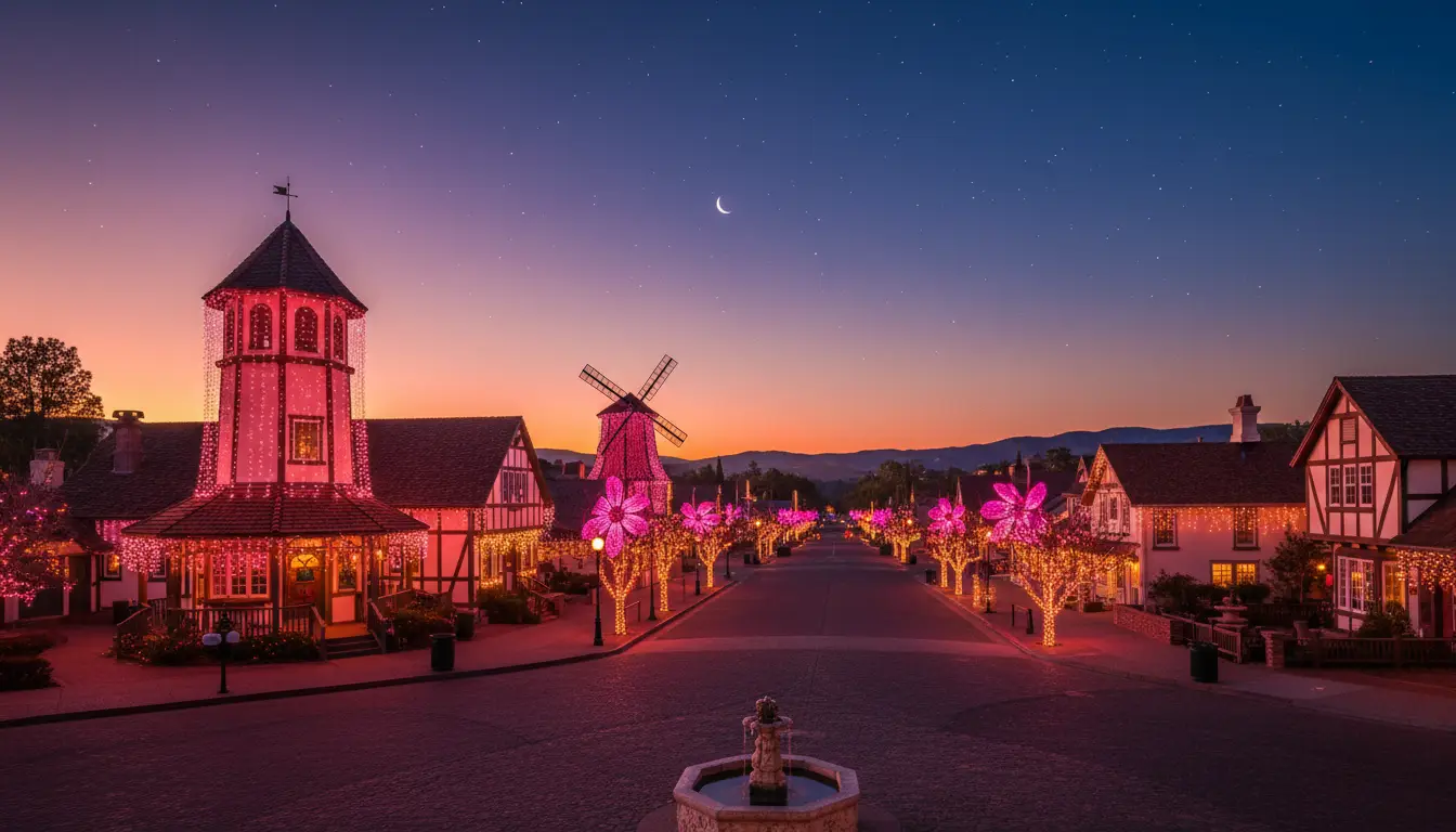 In the P!nk, Under the Solvang Night Sky