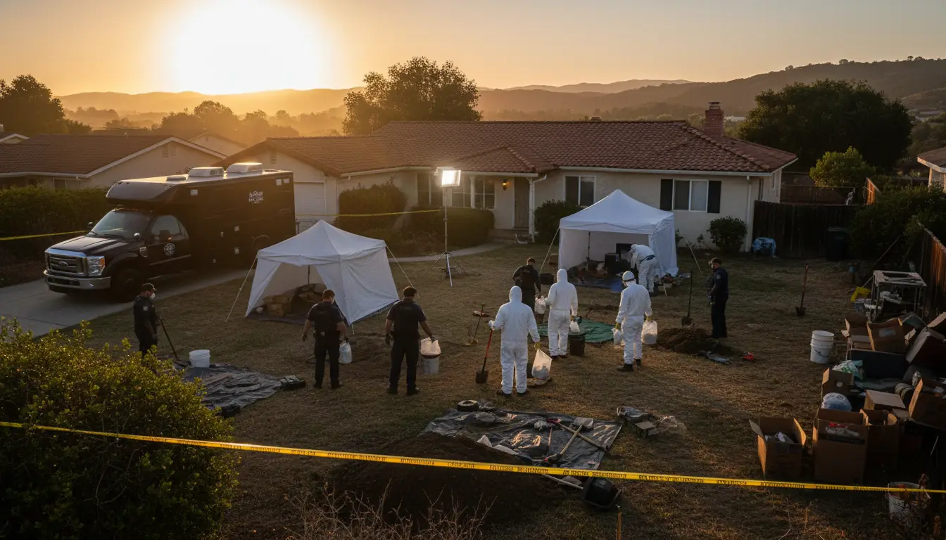 Investigators search Susan Flores’ Arroyo Grande home for Kristin Smart evidence
