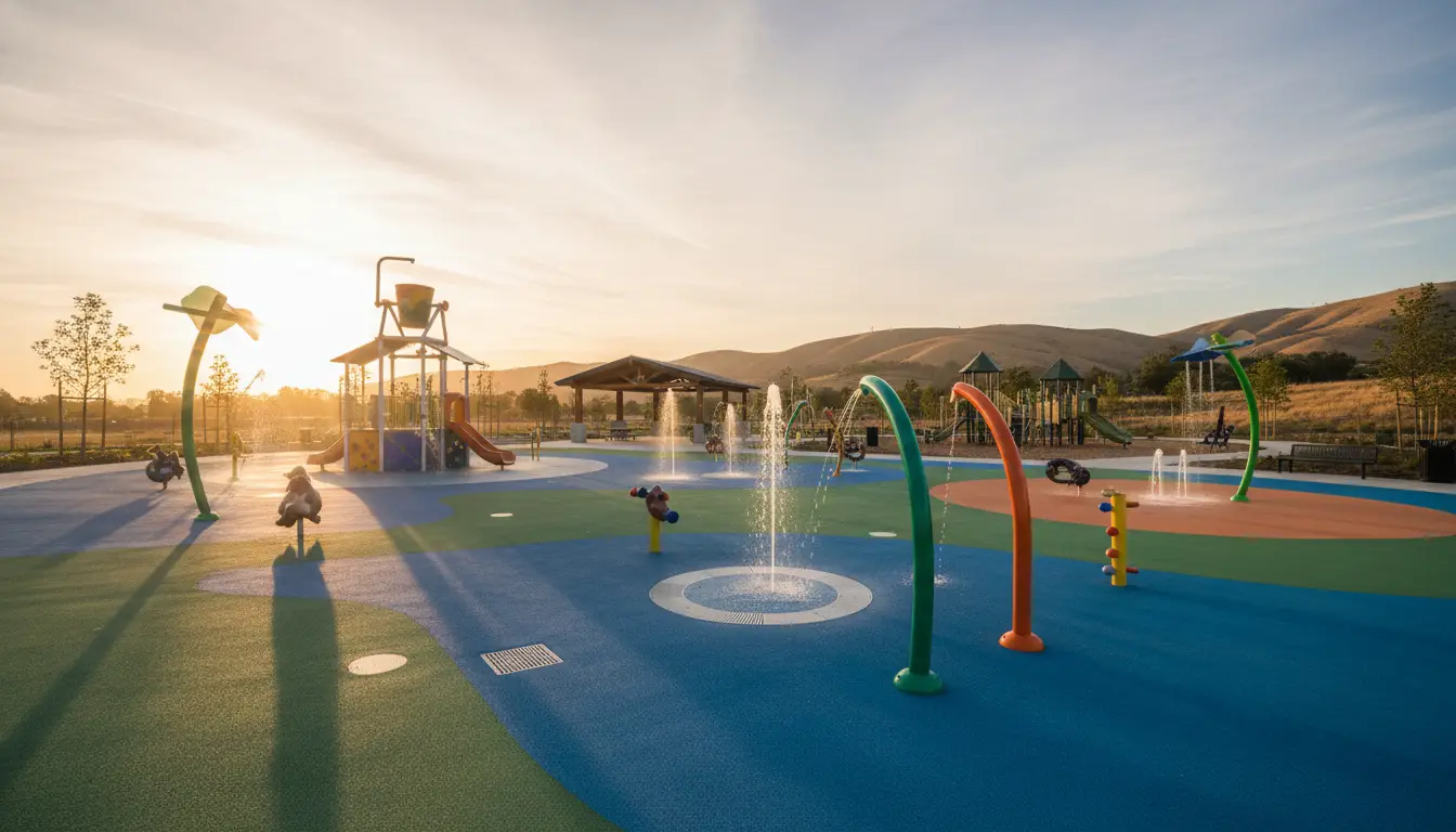 Long-Awaited Splash Pad to Open at Jonny D. Wallis Neighborhood Park 