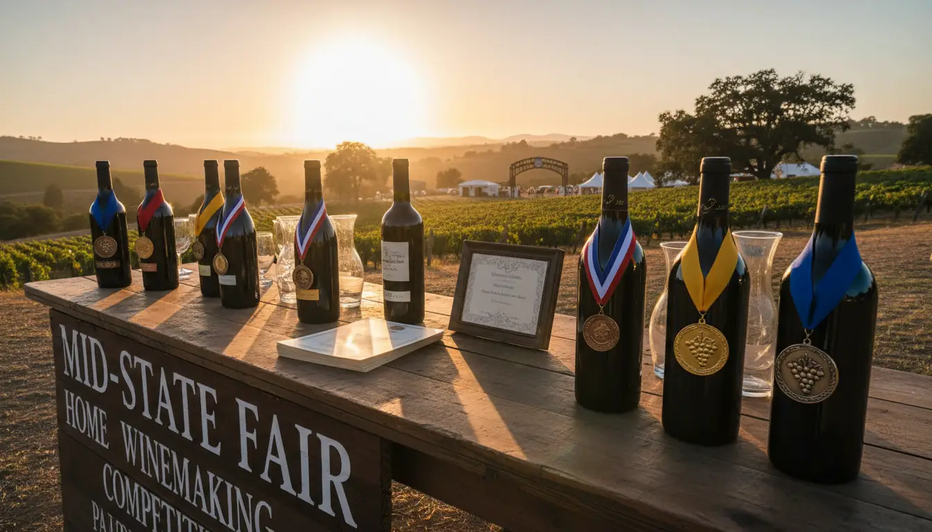 Mid-State Fair announces home winemaking competition winners