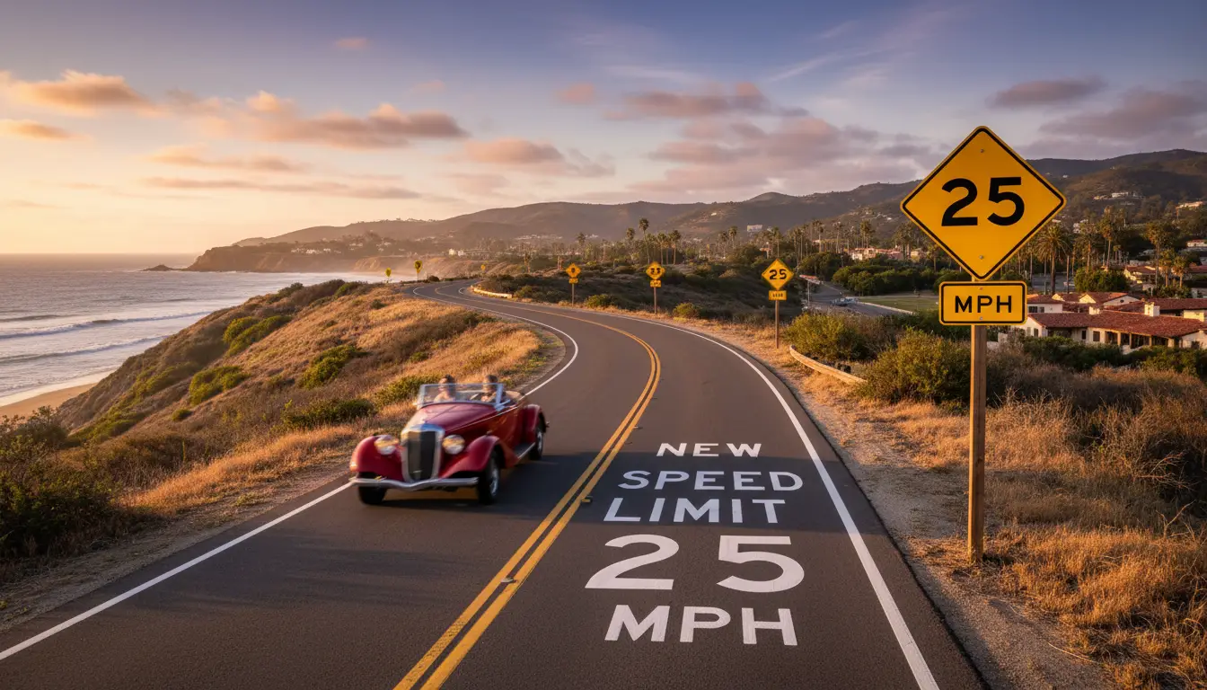 Not So Fast: New Speed Limits to Hit Santa Barbara County Streets