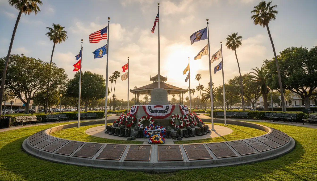 Oxnard Honors Veterans at Plaza Park