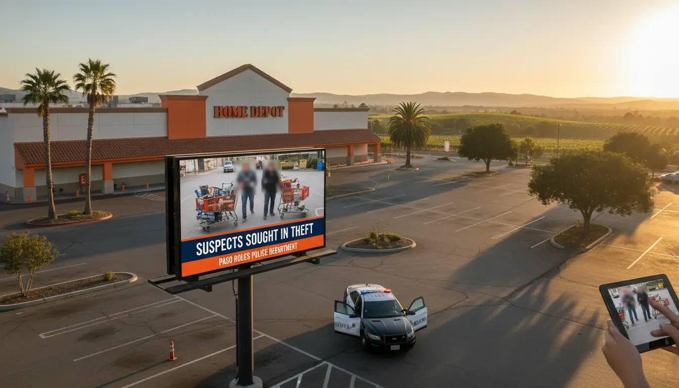 Police ask public to identify suspects in Home Depot theft