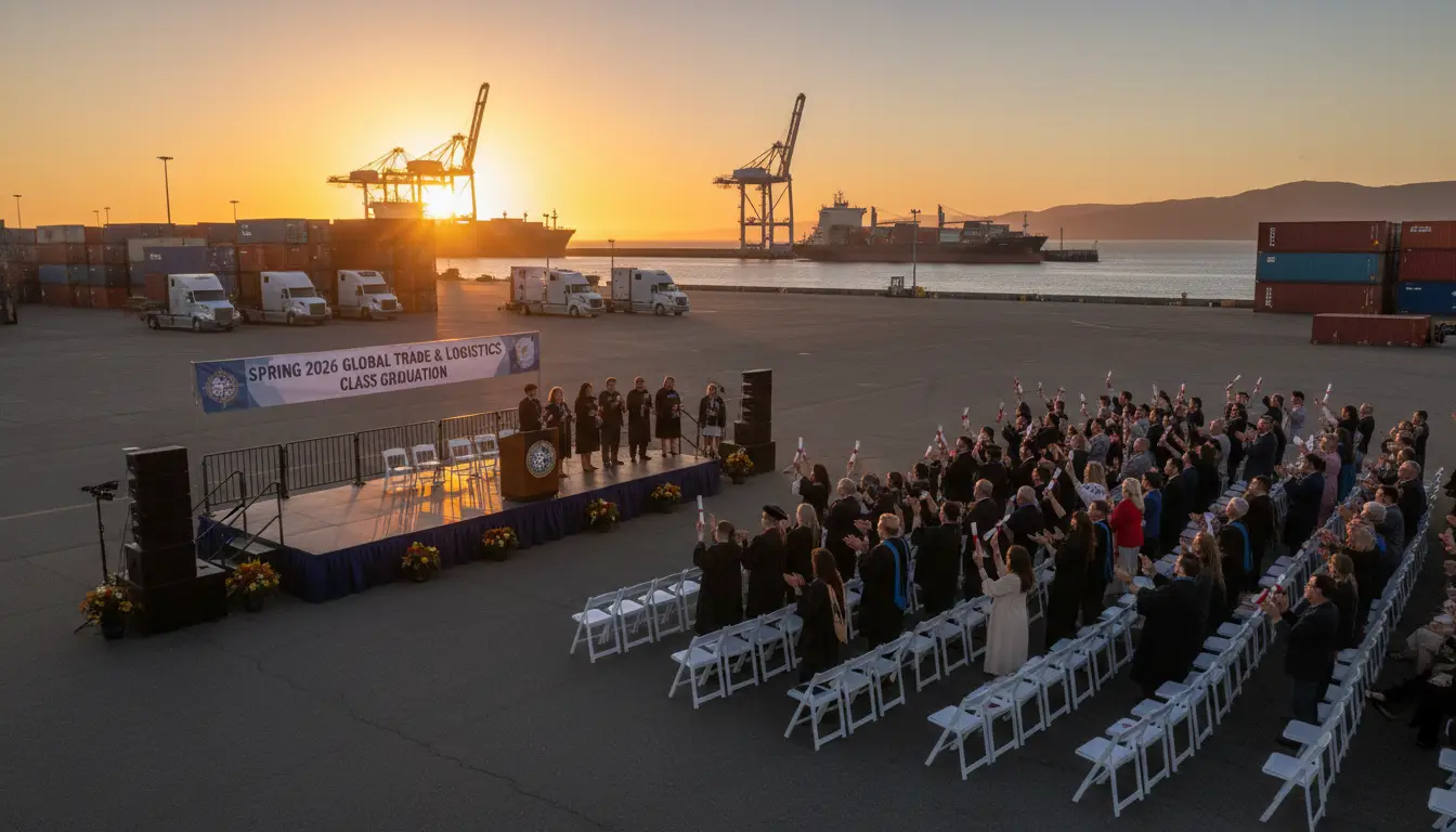 Port of Hueneme Celebrates its Spring 2026 Global Trade & Logistics Class Graduation