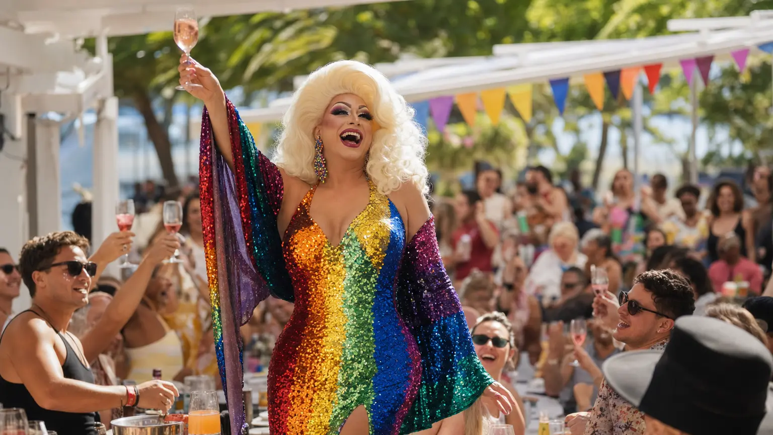 Pride is alive: Drag queens, PCPA, dance, wine, brunch, and more celebrate the season