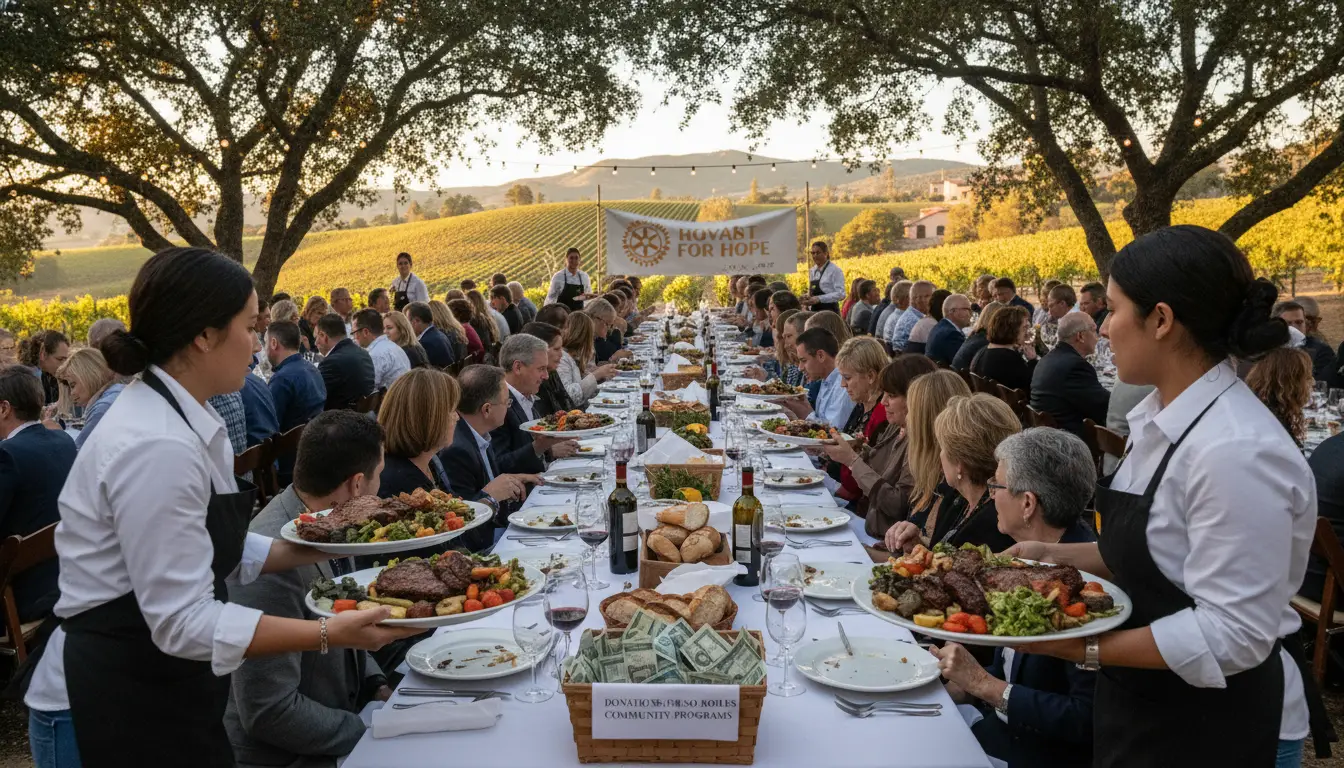 Rotary Club fundraiser meal supports local programs