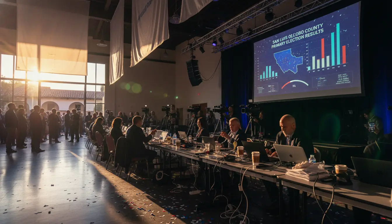 San Luis Obispo County primary election night coverage 2026