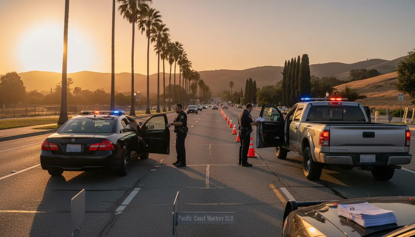 San Luis Obispo DUI checkpoint nets two citations, no arrests