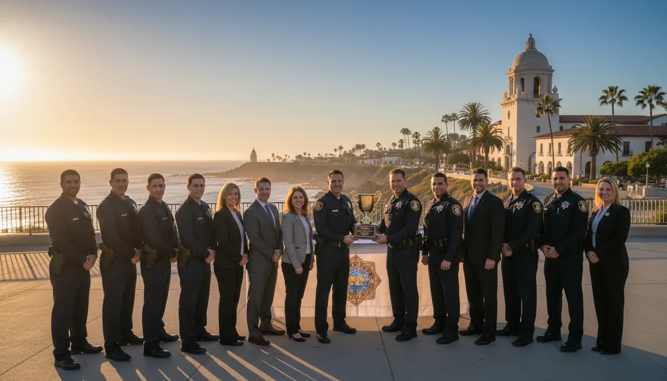 Santa Barbara Police Department’s Co-Response Team Honored with Thomas Guerry Award 
