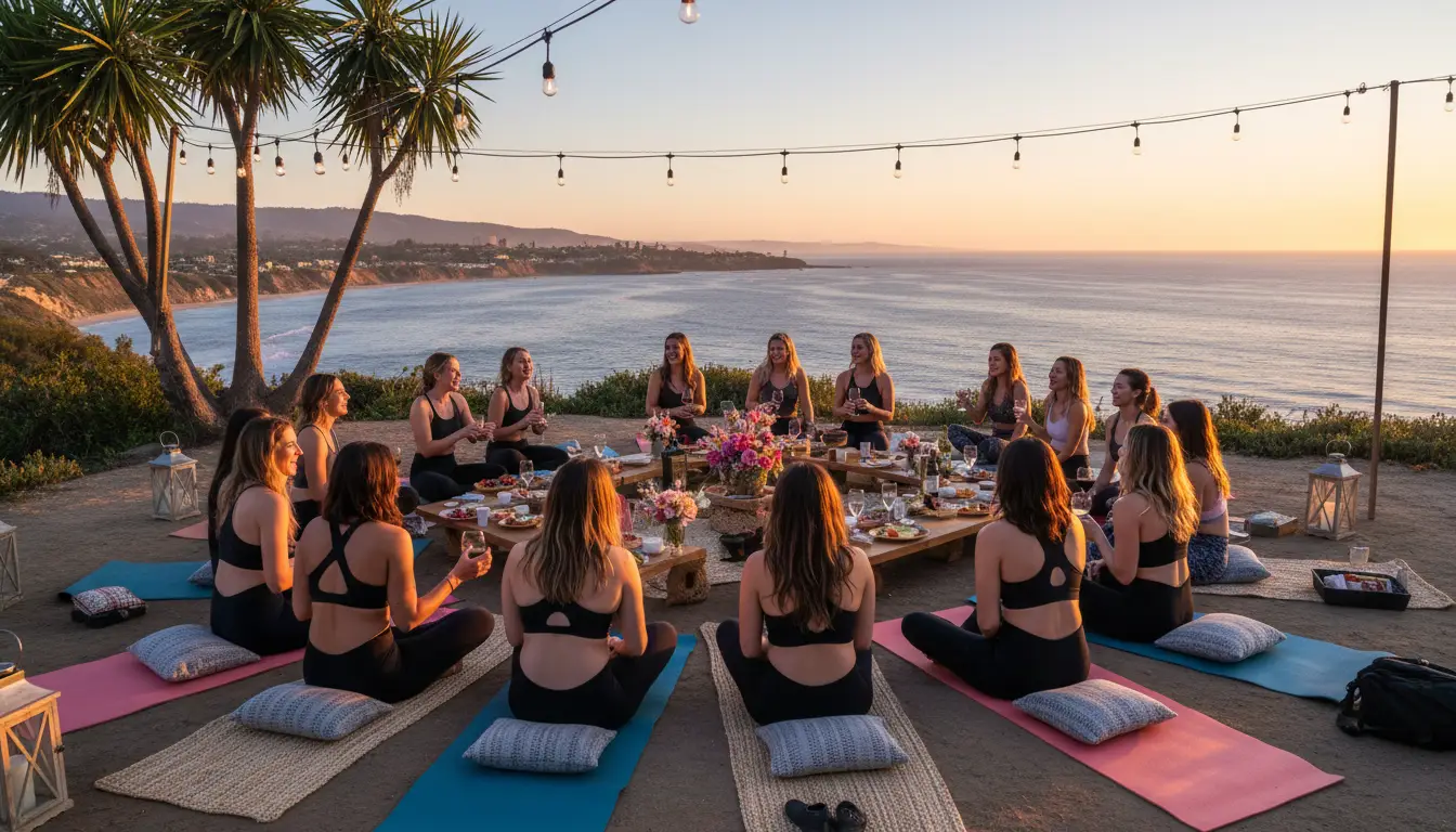 Santa Barbara Yoga Collective Hosts a Girls’ Night Out