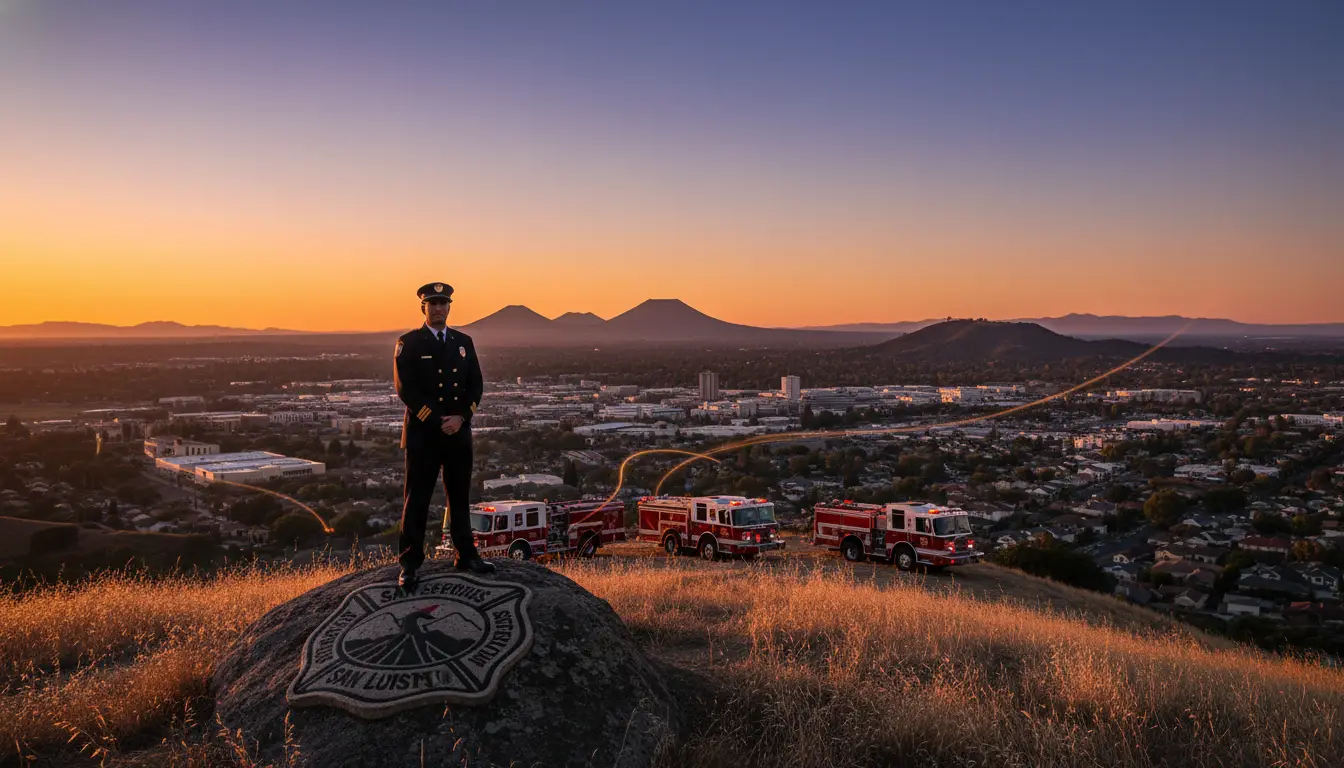 SLO appoints interim fire chief to permanent position