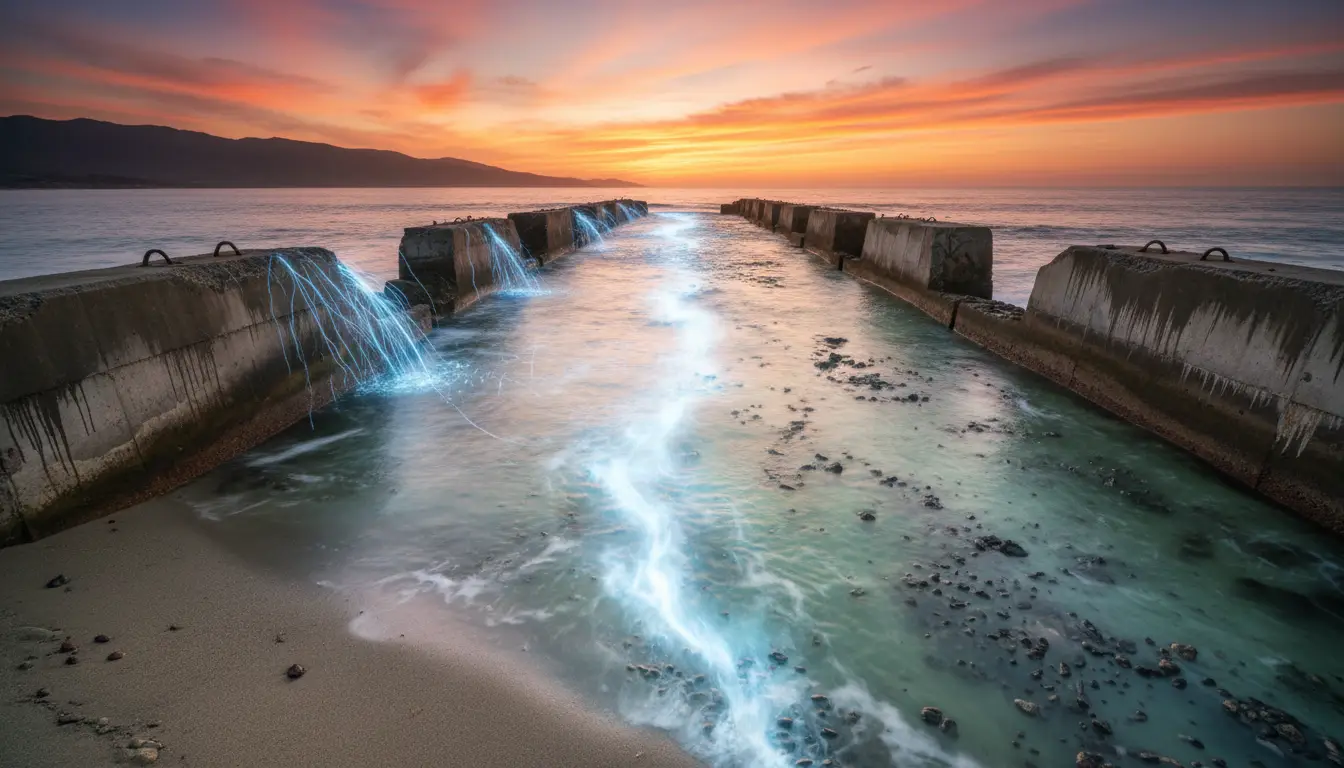 Splitting Seawater Can End the Pollution from Concrete