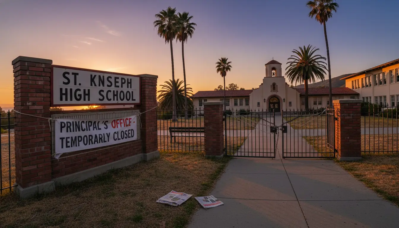 St. Joseph High School puts principal on leave