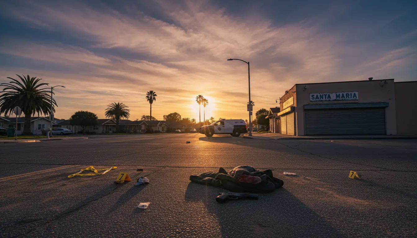 Stabbing, shooting reported within 30-minute span in Santa Maria