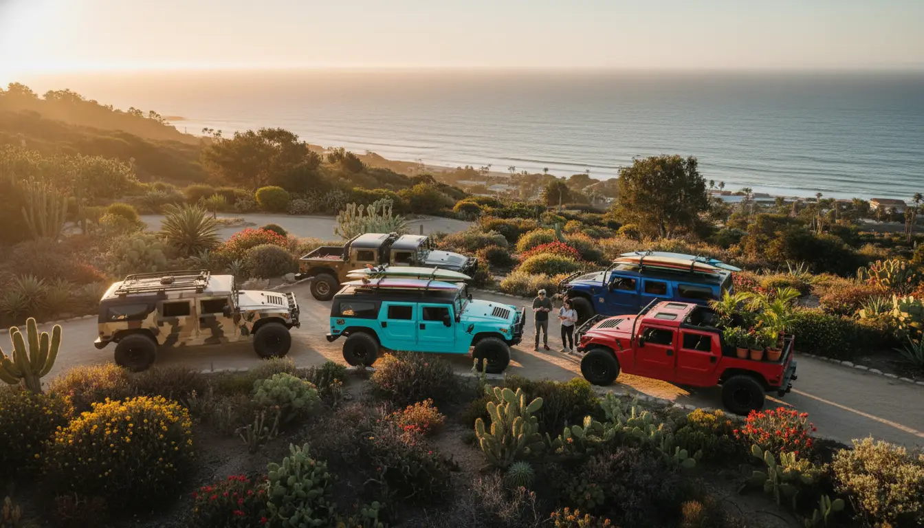 Summer Hummerz at the Ventura Botanical Gardens